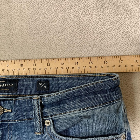 Lucky Brand Jeans Womens 12/31 Light Wash Sweet Straight Blue Denim Casual - Picture 4 of 14